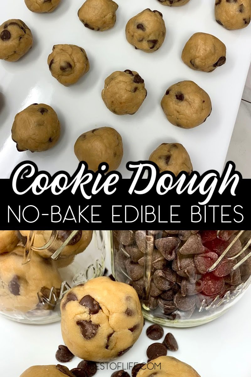 The best edible cookie dough bites recipe takes everything you love about cookies and puts it into a bite sized dessert recipe. Edible Cookie Dough for One | Edible Chocolate Chip Cookie Dough | Eggless Cookie Dough | Chocolate Chip Cookies | Party Food Recipes | Easy Dessert Recipes #cookiedough #dessertrecipes via @thebestoflife