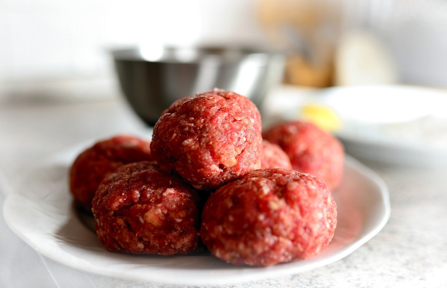 Instant Pot Party Meatballs Recipes Meat Being Prepared to be Cooked