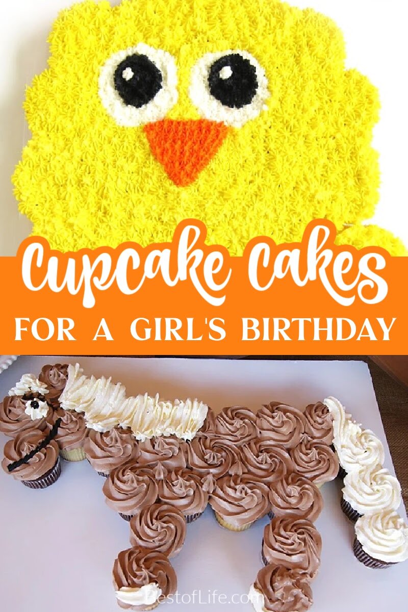 These are some of the best pull-apart cupcake cake ideas for a girl&rsquo;s birthday party that are not only easy party recipes but impressive as well.&nbsp; via @thebestoflife