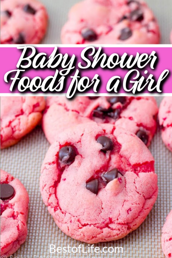 Baby Shower Food for a Girl - The Best of Life