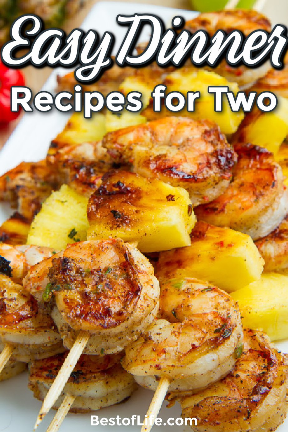 Cooking isn't always a fun thing to do but using easy dinner recipes for two can make a night at home fun and romantic. Romantic Dinner Recipes |Romantic Meals for Two | Dinner Recipes | Date Night Recipes | Dinner Date Ideas via @thebestoflife