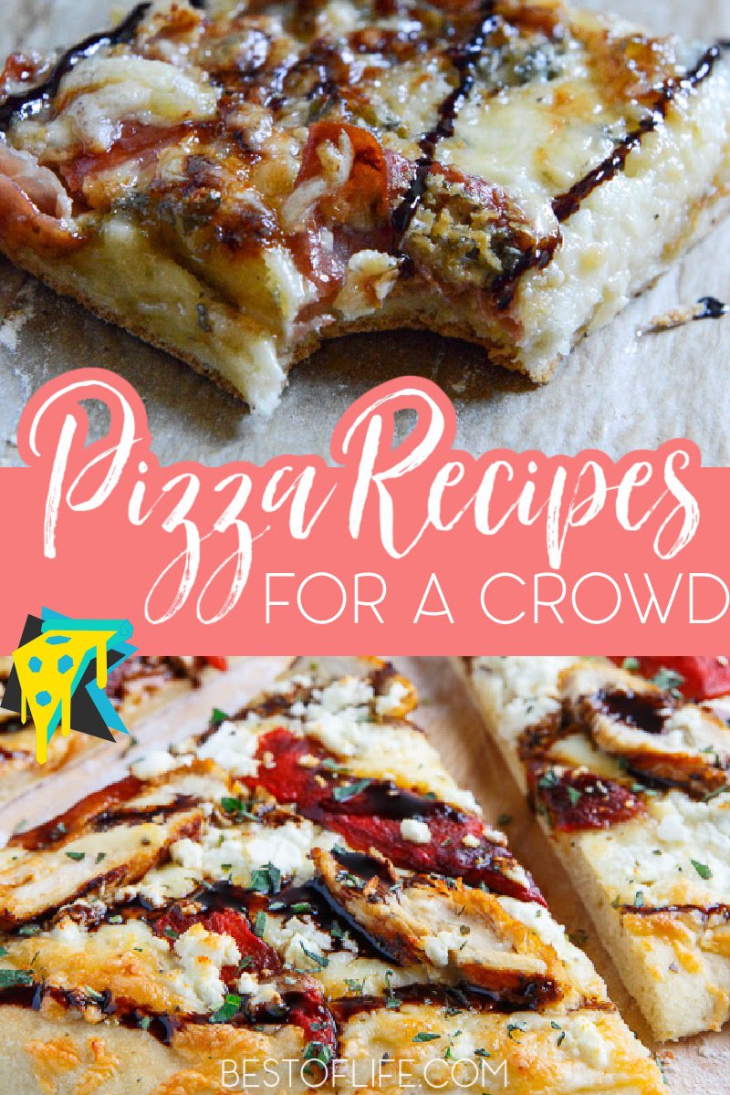 Pizza recipes from classics to dessert pizzas help make hosting a party even more affordable and fun. How to Make Pizza | Make Your Own Pizza Recipes | Pizza Recipes for Kids | Dessert Pizza Ideas | Unique Pizza Toppings | Homemade Pizza Tips | Gourmet Pizza Recipes Party Recipes for Kids | Recipes for a Crowd #pizzarecipes #partyrecipes