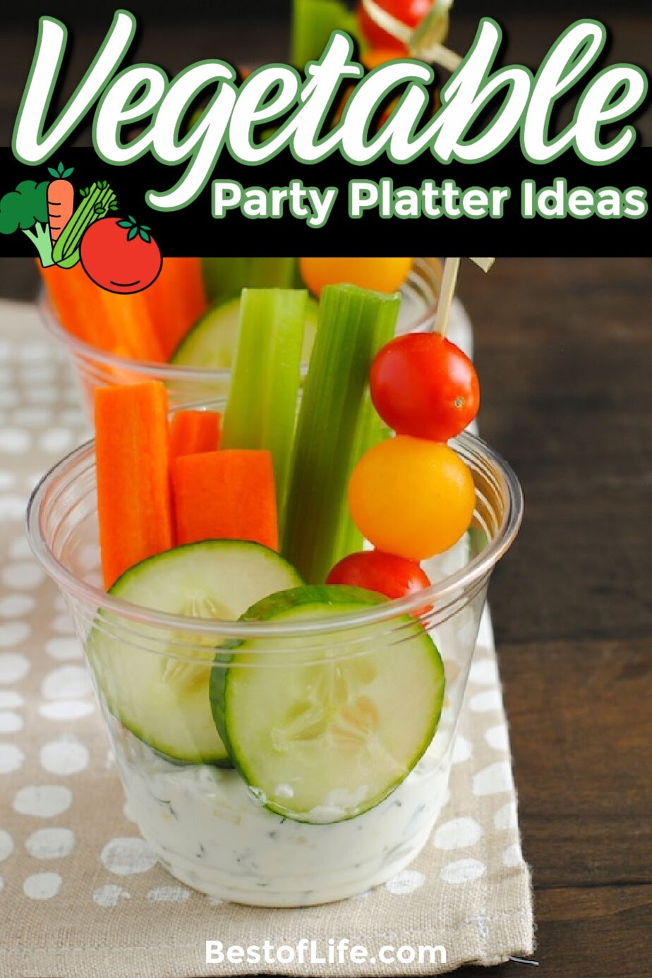 Whether entertaining a few friends, your family, or a crowd, a vegetable platter is a must have party food! These vegetable platter ideas will help you display them perfectly for the occasion. Vegetable Platter Display | Vegetable Platter Guide | Entertaining Tips | Party Food | Party Ideas | Party Food Ideas for a Crowd | Easy Party Food Ideas | Party Food Tray Ideas | Tips for Hosting Parties #veggieplatters #healthyrecipes via @thebestoflife