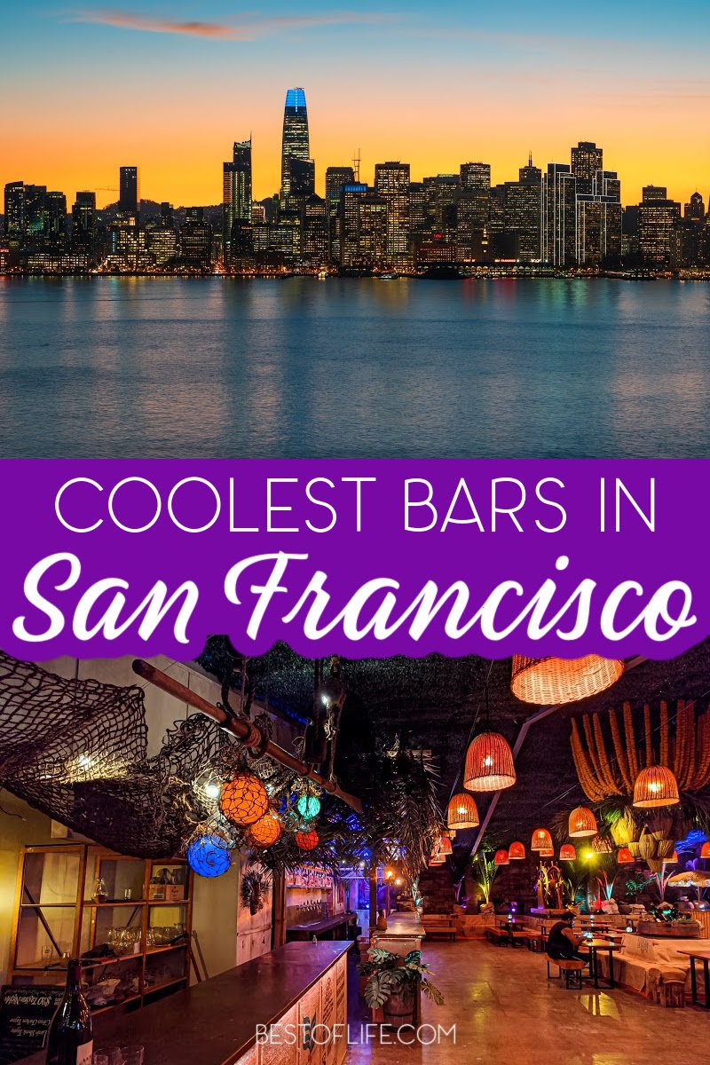 San Francisco is full of things to do! While visiting, be sure to check out the coolest bars in San Francisco. Best Bars in San Francisco | Best Themed Bars in San Francisco | Where to Drink in San Francisco | Travel Tips for San Francisco | Bay Area Bars | Things to do in San Francisco| Things to do in California via @thebestoflife