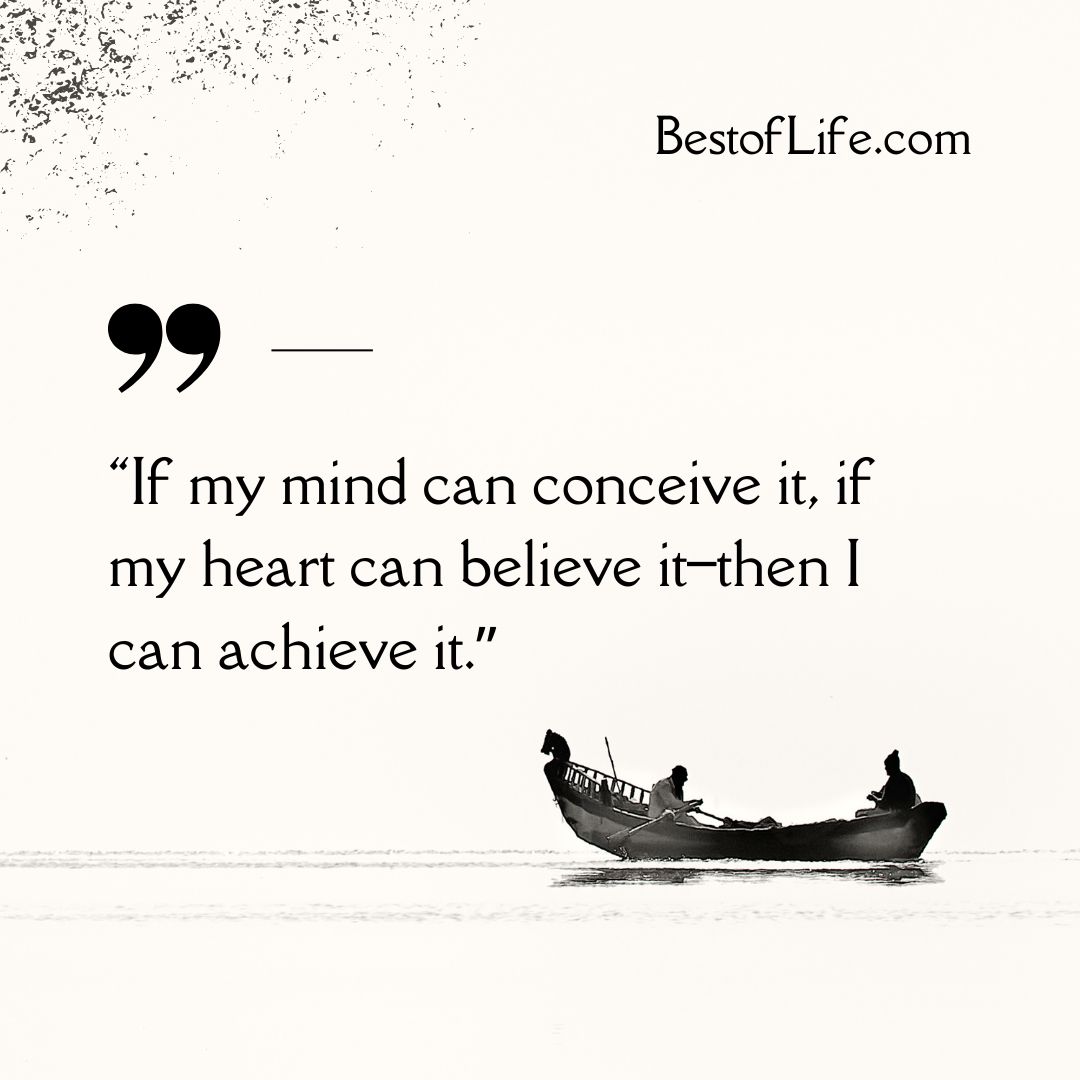 Muhammad Ali Quotes “If my mind can conceive it, if my heart can believe it--then I can achieve it.”