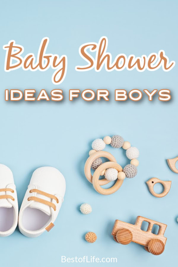 Baby shower ideas for boys will help you throw the ultimate baby shower and may even end up with you being tasked with throwing more than just one baby shower. Games for Baby Showers | Baby Shower Decor Ideas | Food For Baby Showers | Baby Shower Recipes | DIY Baby Shower Decor | Fun Games for Baby Showers via @thebestoflife