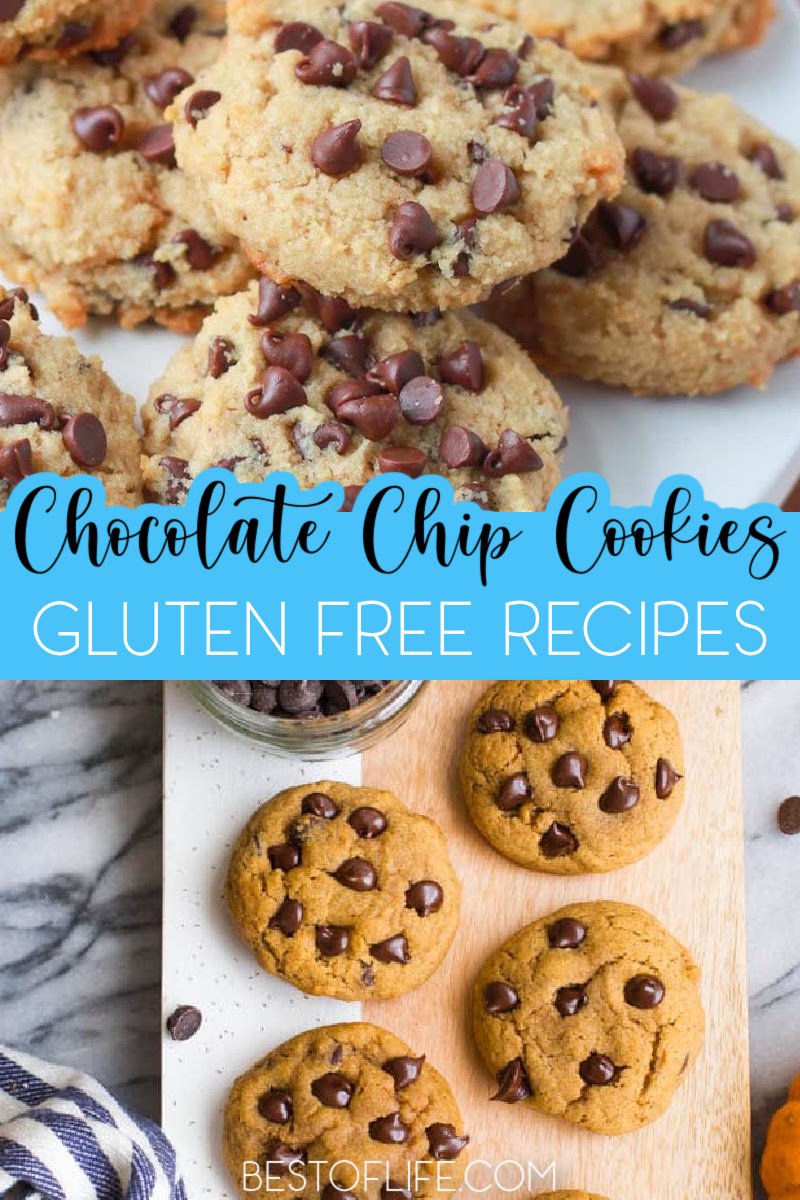 Whether you have a dietary restriction or just want to eat healthier, these gluten free chocolate chip cookies recipes will help you savor every bite. Best Chocolate Chip Cookie Recipe | Best Gluten Free Cookie Recipe | Easy Gluten Free Cookie Recipe | Easy Chocolate Chip Cookie Recipe | Healthy Chocolate Chip Cookie Recipe | Gluten Free Dessert Recipes | Gluten Free Snack Recipes | Healthy Snack Ideas | Homemade Snack Ideas #glutenfree #dessertrecipes via @thebestoflife