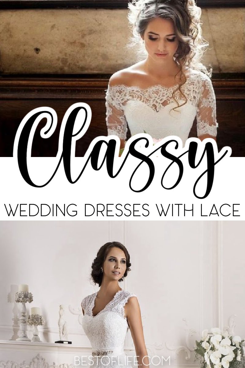 Get some ideas for a wedding dress by looking at classy wedding dresses with lace that can inspire or become your perfect wedding dress for the perfect day. Wedding Day Style Ideas | Wedding Dress Ideas | Lace Wedding Dresses | Wedding Day Ideas | Wedding Day Tips | Classy Wedding Gowns | Luxurious Wedding Dresses | Wedding Dresses with Lace #weddingdress #weddings