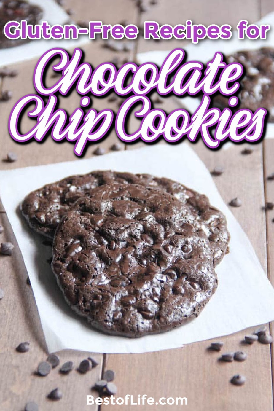 Whether you have a dietary restriction or just want to eat healthier, these gluten free chocolate chip cookies recipes will help you savor every bite. Best Chocolate Chip Cookie Recipe | Best Gluten Free Cookie Recipe | Easy Gluten Free Cookie Recipe | Easy Chocolate Chip Cookie Recipe | Healthy Chocolate Chip Cookie Recipe | Gluten Free Dessert Recipes | Gluten Free Snack Recipes | Healthy Snack Ideas | Homemade Snack Ideas #glutenfree #dessertrecipes via @thebestoflife