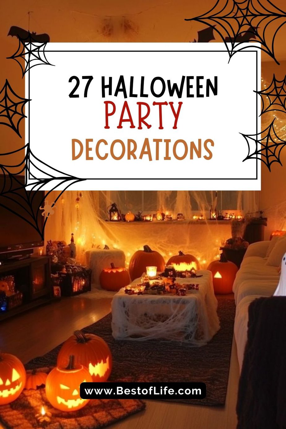 Having the best Halloween decorations is a must for throwing a spooky and fun Halloween party that guests will enjoy! Halloween Décor Ideas | Ideas for Halloween | Halloween Party Decorations | Halloween Party Ideas | Tips for Halloween | Halloween Party Ideas | Spooky Decorations for Halloween via @thebestoflife