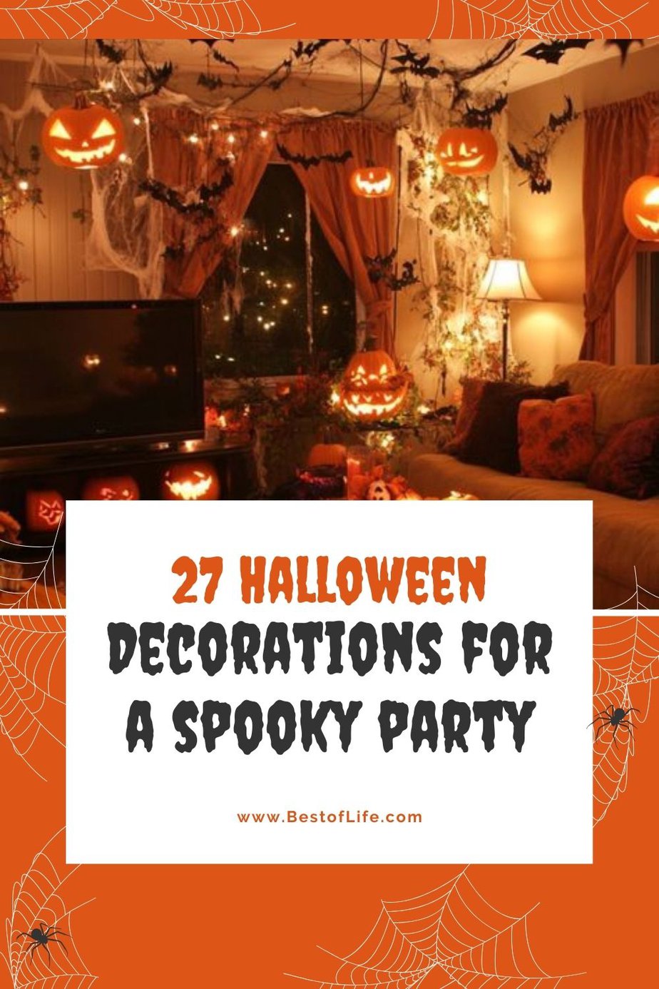 Having the best Halloween decorations is a must for throwing a spooky and fun Halloween party that guests will enjoy! Halloween Décor Ideas | Ideas for Halloween | Halloween Party Decorations | Halloween Party Ideas | Tips for Halloween | Halloween Party Ideas | Spooky Decorations for Halloween via @thebestoflife