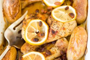 Best Healthy Ways to Cook Chicken Close Up of Lemon Chicken