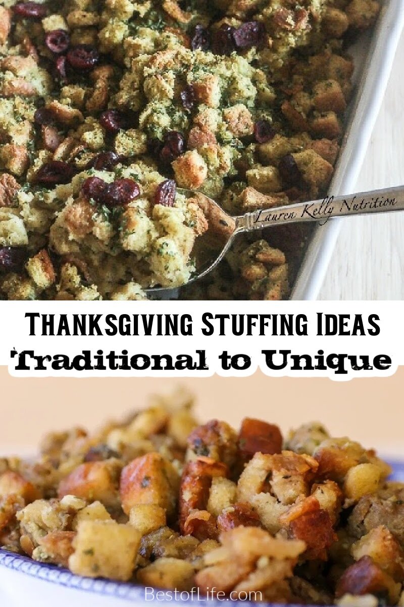 These are the best Thanksgiving stuffing recipes you can make for your Thanksgiving dinner crowd to enjoy. Thanksgiving Dinner Recipes | Holiday Dressing Ideas | Traditional Stuffing Recipe | Easy Stuffing Recipes | Homemade Stuffing | Thanksgiving Side Dishes | Stuffing for Turkey | Savory Dressing Recipes | Holiday Dinner Ideas | Classic Stuffing | Cornbread Stuffing Recipe | Thanksgiving Cooking | Holiday Side Dishes