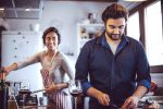 Easy Date Night Recipes a Couple Cooking Together in a Kitchen