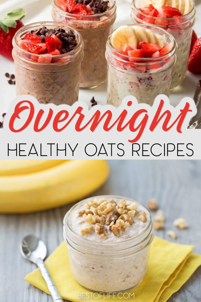 The best overnight oats in a jar recipes offer a healthy breakfast that anyone in the family can take on the go. These overnight oats recipes are also the perfect healthy snack option. Overnight Oats Recipes | Best Overnight Oats | Healthy Overnight Oats Recipes | Breakfast Recipes | Healthy Breakfast Recipes | Overnight Breakfast Recipes | Breakfast with Oats #mealprep #breakfastrecipes