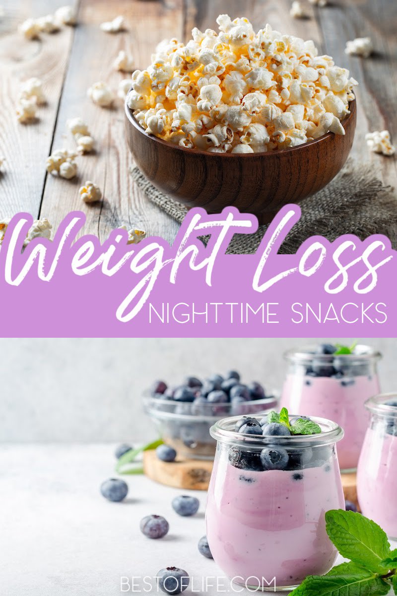 The best snacks to eat at night for weight loss will help you continue to lose weight and cure those hunger pains that could throw you off track. Healthy Late-Night Snacks | Weight Loss Recipes | Weight Loss Tips | Dieting Snacks | Tips for Losing Weight | Weight Loss Ideas | Healthy Snacks for Losing Weight #healthyfoods #weightlosssnacks via @thebestoflife