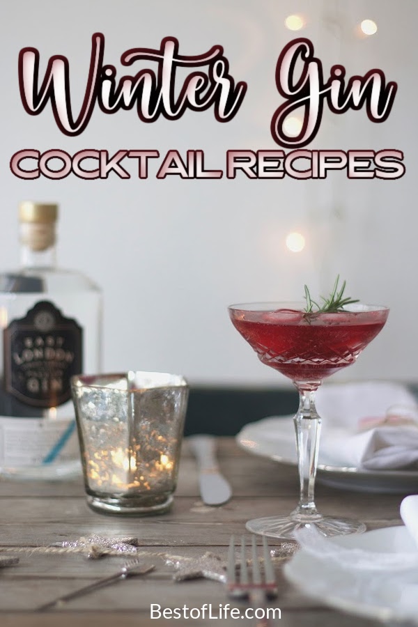 Winter cocktails with gin are cozy and delicious to warm up any winter evening. Gin Cocktails Winter | Gin Cocktails Christmas | Recipes for Gin | Cocktails with Gin | Gin Drinks for Winter | Winter Cocktail Recipes | Holiday Party Recipes | Boozy Holiday Recipes | Cocktail Recipes for Christmas | Christmas Cocktails | Holiday Party Ideas #gincocktails #cocktailrecipes