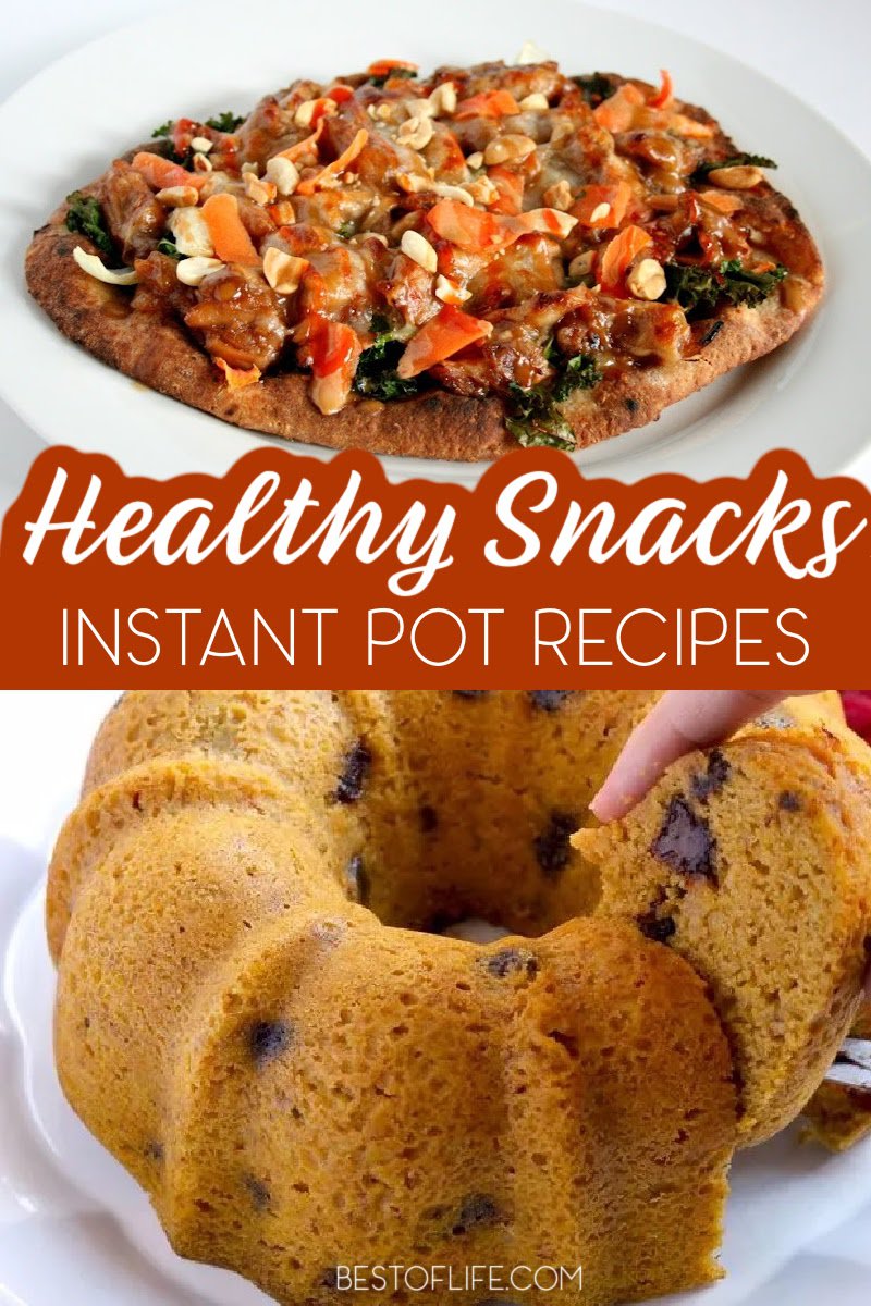 Life is busy and instant Pot healthy snack recipes are easy to make and will help everyone in your home make healthy eating choices. Instant Pot Recipes | Weight Loss Recipes | Healthy Snacks for Kids | IP Recipes | Instant Pot Snacks for Kids | Easy Instant Pot Recipes #instantpot #instantpotrecipes via @thebestoflife