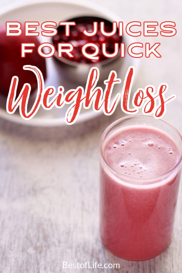 Sometimes your body is lacking the essential nutrients it needs to help you lose weight efficiently; get help with the best juices for quick weight loss. Best Juices for Weight Loss | Best Juice Recipes for Juicing | Best Juicing Recipes | Tips for Weight Loss | New Year Weight Loss Ideas | Healthy Living Tips | Juices for Losing Weight #weightlossrecipes #juicing via @thebestoflife