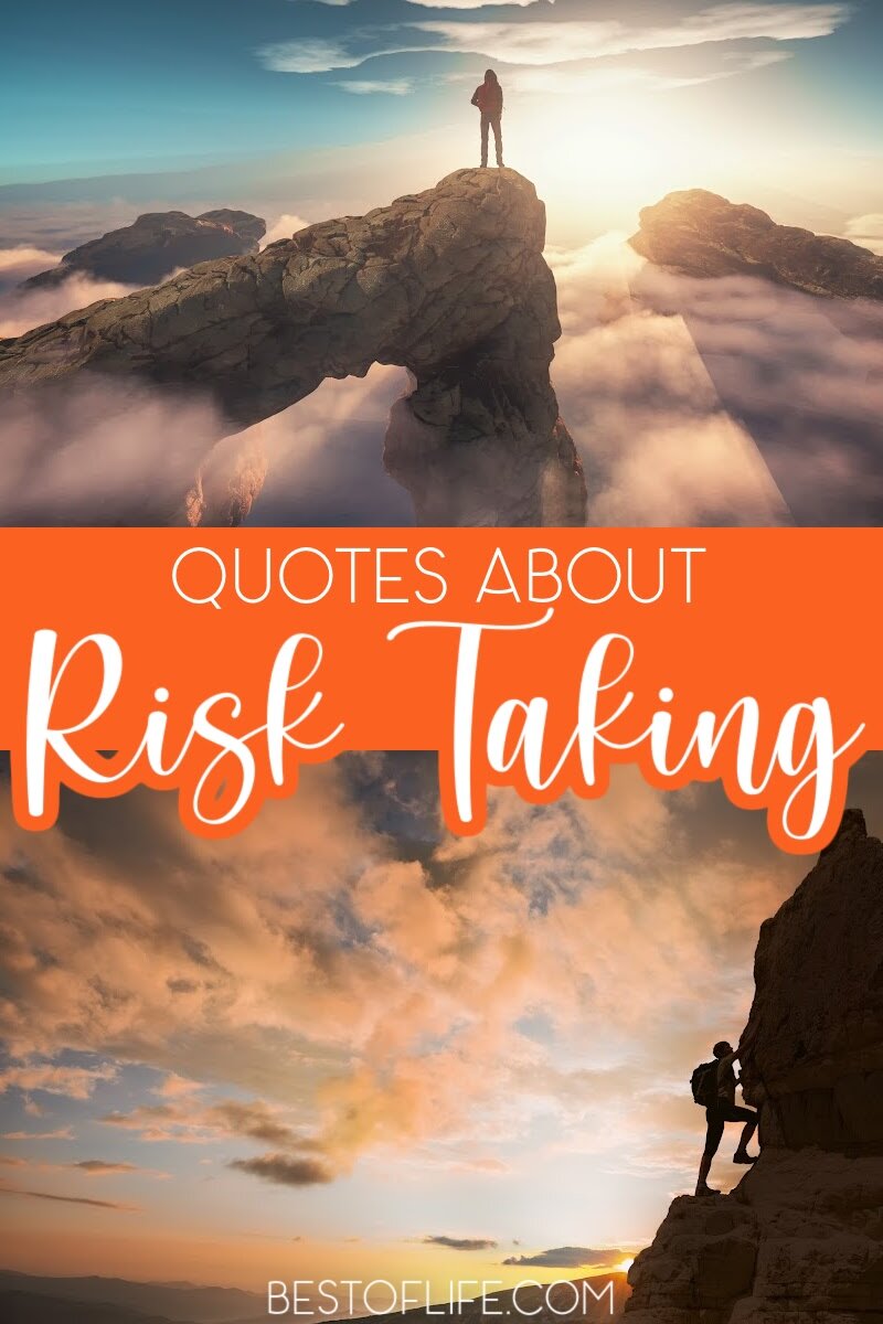 quotes about taking risks