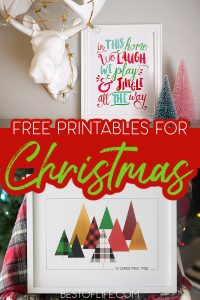15 Free Christmas Printables | Christmas Signs - The Best of Life