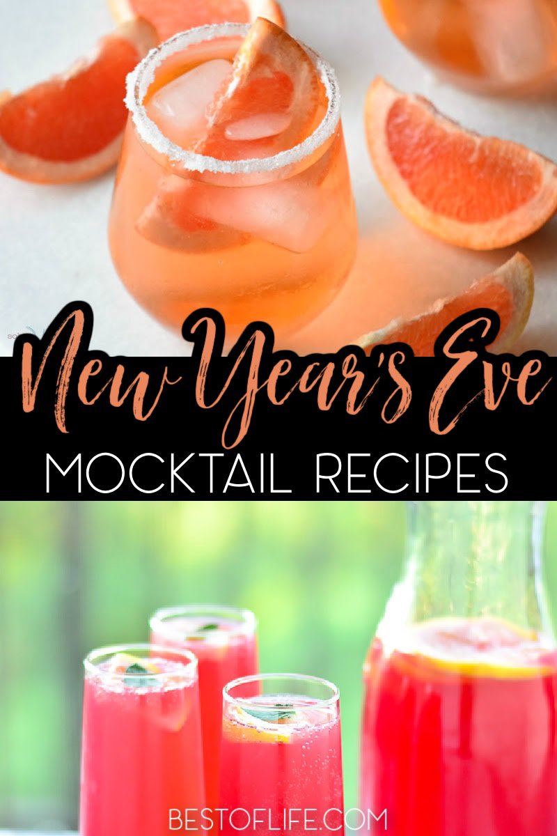 Use the best non alcoholic New Year’s Eve drinks to make sure everyone at your party gets to enjoy their evening and welcome in the New Year! New Year’s Eve Ideas | New Years Eve Party Planning | New Year’s Eve Drinks for Kids | New Year’s Eve Mocktails | Party Drinks for Kids | Party Recipes for Kids #newyearseve #drinkrecipes via @thebestoflife