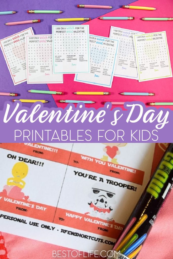 Fun and Free Valentine's Day Printables for Kids - The Best of Life