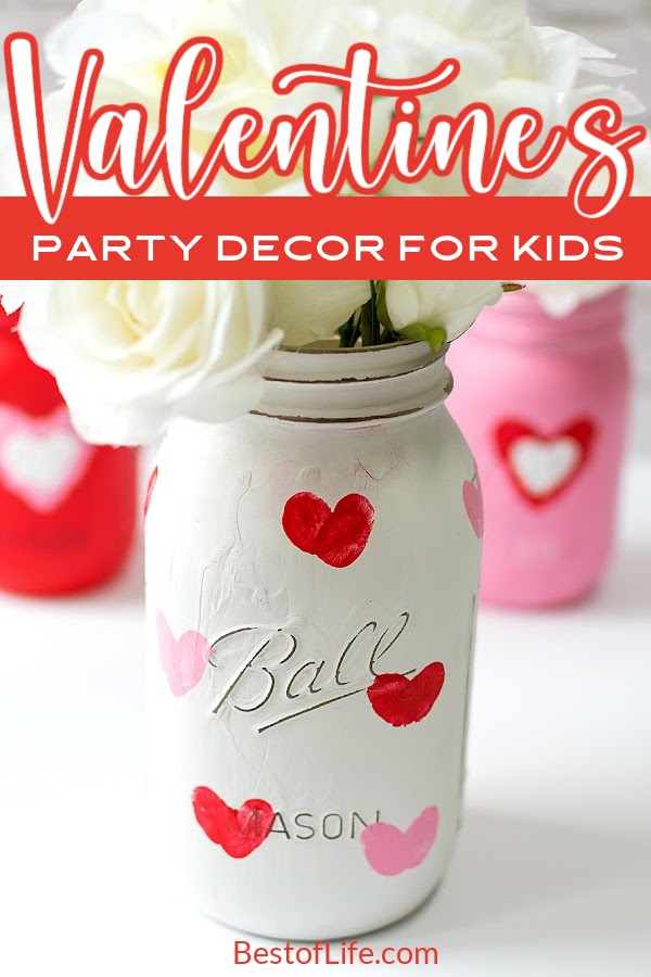 Get crafty and DIY yourself some amazing Valentine’s Day party decorations for kids so they can celebrate the holiday in their own ways. DIY Crafts | DIY Valentine's Day Crafts | Valentine's Day Ideas | Valentine's Day for Kids | Things to do on Valentine's Day | Valentines Day Activities for Kids | Valentines Day Party Ideas | Valentines Day Party Decorations #valentinesday #decor