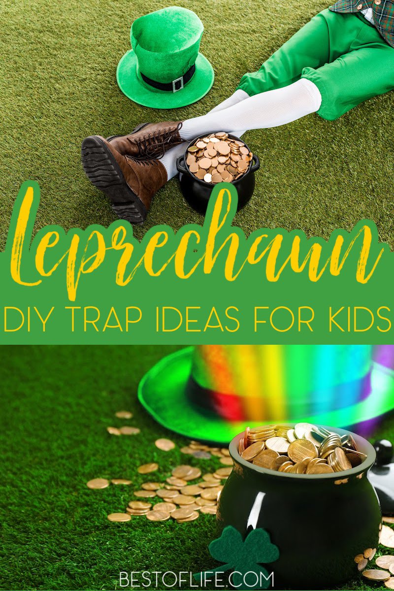 You can have a lot of St. Patrick's Day fun with your own DIY leprechaun trap ideas for kids and find new ways to celebrate St. Patrick's Day. St Patrick’s Day Idea | St Patrick’s Day Activities | DIY St Patrick’s Day Ideas for Kids | Kids Activities | Leprechaun Ideas Trap #stpatricksday #DIY via @thebestoflife