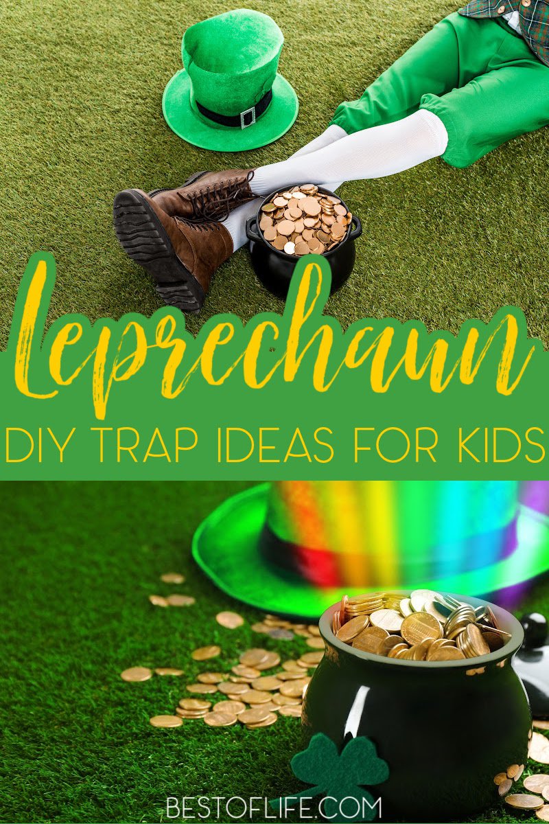 You can have a lot of St. Patrick's Day fun with your own DIY leprechaun trap ideas for kids and find new ways to celebrate St. Patrick's Day. St Patrick’s Day Idea | St Patrick’s Day Activities | DIY St Patrick’s Day Ideas for Kids | Kids Activities | Leprechaun Ideas Trap #stpatricksday #DIY