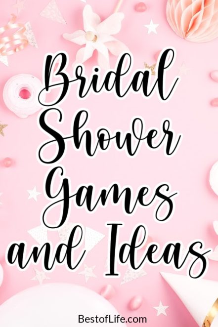 Bridal Shower Brunch Games and Ideas - The Best of Life