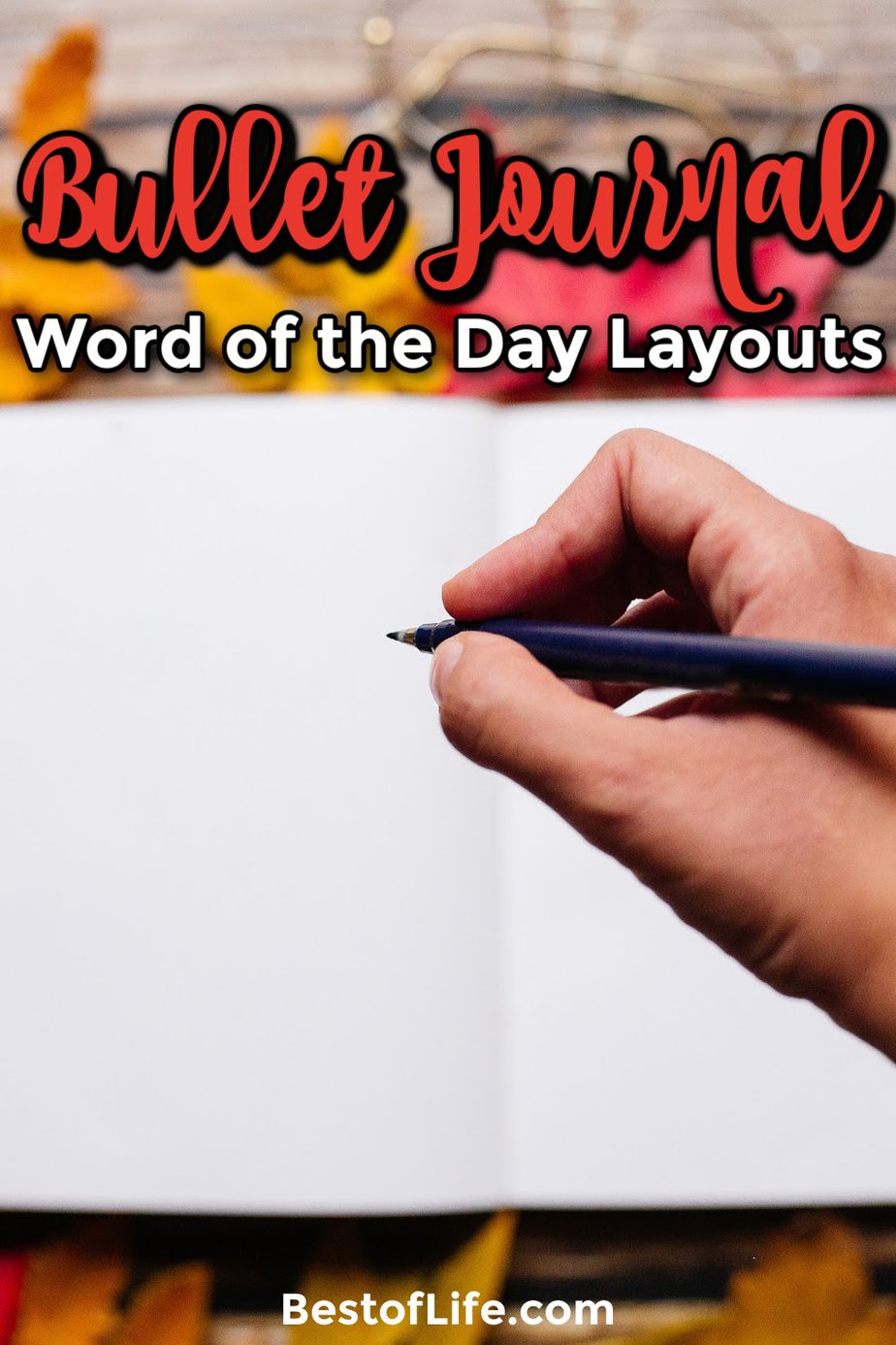 Bullet journal word of the day layouts allows you to motivate yourself every day when you open your journal for the first time. Bullet Journal Ideas | BuJo Ideas | Bullet Journal Layouts | Bullet Journal Inspirational Layouts | Word of The Day #bulletjournal #layouts