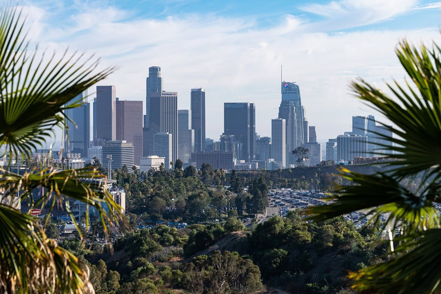 Best Tourist Things to Do in LA View of the LA Skyline