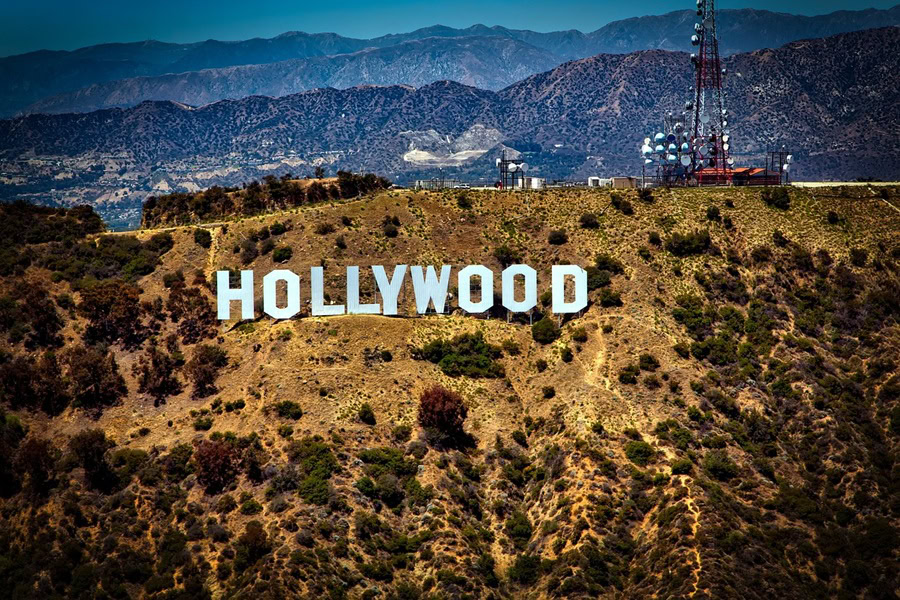 Best Tourist Things to Do in LA View of the Hollywood Sign From the Air