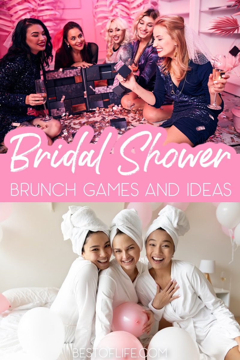 Make your bridal shower one to remember with fun bridal shower brunch games! These games are fun and work with small or large groups! Free Bridal Shower Games | Bridal Shower Games for Large Groups | Bridal Shower Games for Small Groups | Funny Bridal Shower Games | Party Ideas | Party Game Ideas | Bridal Shower Hosting Ideas #bridalshower #partyplanning via @thebestoflife