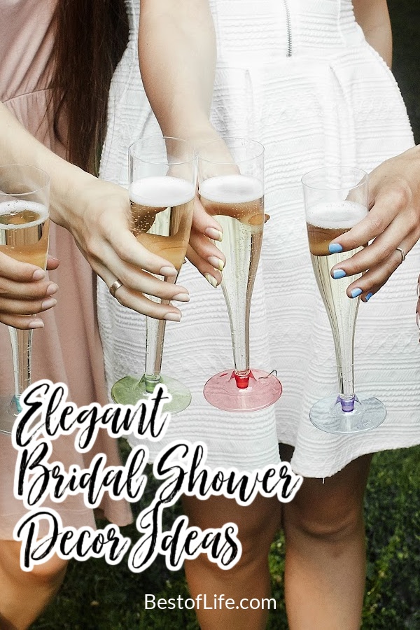 These elegant bridal shower decorations will help you with everything you need to throw a bridal shower that everyone will remember. DIY Wedding Decorations | DIY Elegant Décor | DIY Décor Bridal Shower Ideas | Affordable Bridal Showers | Party Planning | Bridal Shower Planning Tips | Wedding Ideas | Bridal Party Ideas #bridalshowers #Partyplanning via @thebestoflife