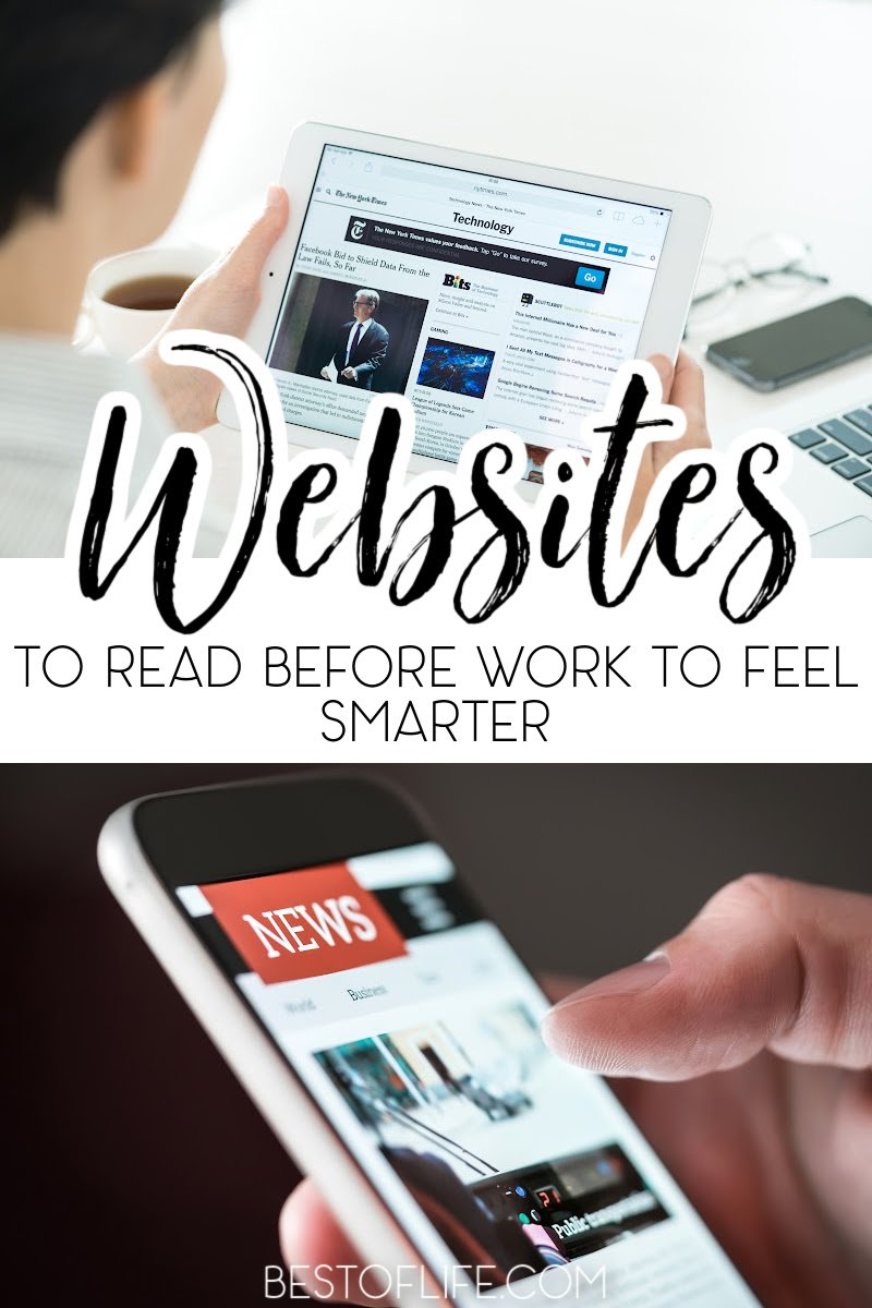 Go forth and conquer The American Dream after this simple routine of best websites to read in the morning that will increase your smarts. Morning Routine Ideas | Morning Reading | Success Tips | Business Tips #news #routine via @thebestoflife