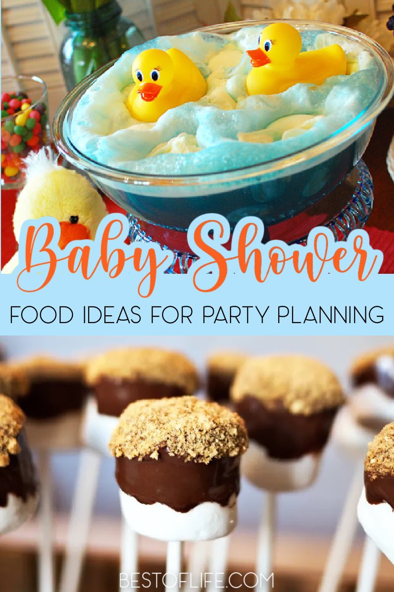 Finger Foods for a Boy Baby Shower