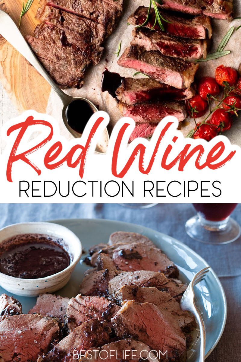 Using a red wine reduction in your recipe is super easy and provides great results. Not to mention, people will be impressed with your cooking “skills.” Beef Recipes with Red Wine | Lamb Recipes with Red Wine | Duck Recipes with Red Wine | Recipes with Red Wine | Recipes with Wine | Wine Reduction Recipes | Red Wine Reduction without Stock | Red Wine Reduction Sauce for Pasta | Mushroom Red Wine Reduction | Red Wine Sauce for Beef #redwine #winerecipes via @thebestoflife