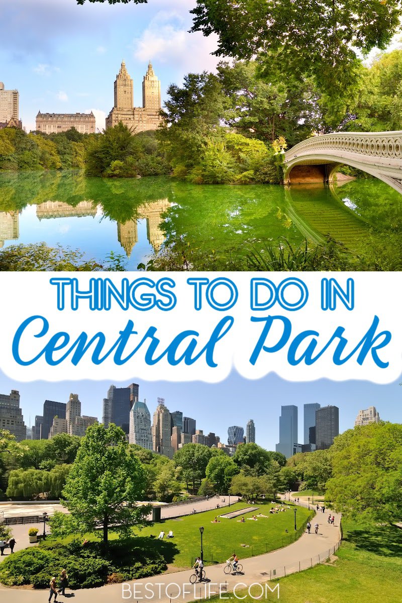 Make the most of your trip to New York City by filling your day with the best things to do in Central Park. Central Park Ideas | Central Park Events | New York City Travel Tips | Things to do in New York City | Central Park Travel | Outdoor Activities New York | Family Activities in New York City #newyorkcityideas #traveltips via @thebestoflife