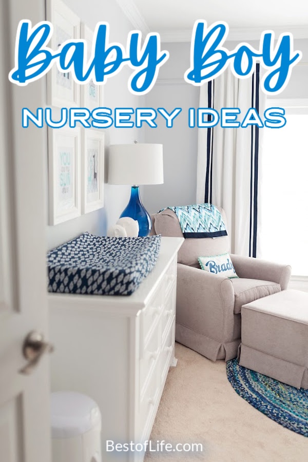 Having a baby boy is one of life's greatest gifts. These baby boy nursery ideas will help you make his nursery everything you dreamed of. Best Nursery Ideas | Nursery Decor Ideas | Easy Nursery Ideas | DIY Boys Nursery Ideas | DIY Nursery Ideas Boy Nursery Ideas | Home Decor Ideas | Tips for New Parents | DIY Decor Ideas | DIY Decor for Kids Rooms #diy #nurserydecor via @thebestoflife