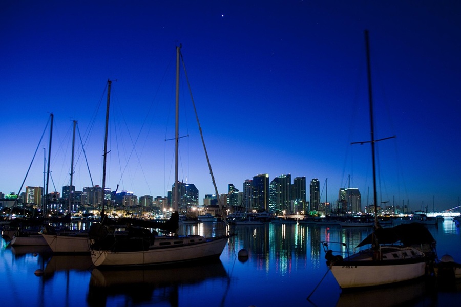 Best Things to do in San Diego View of the San Diego Skyline from the San Diego Bay