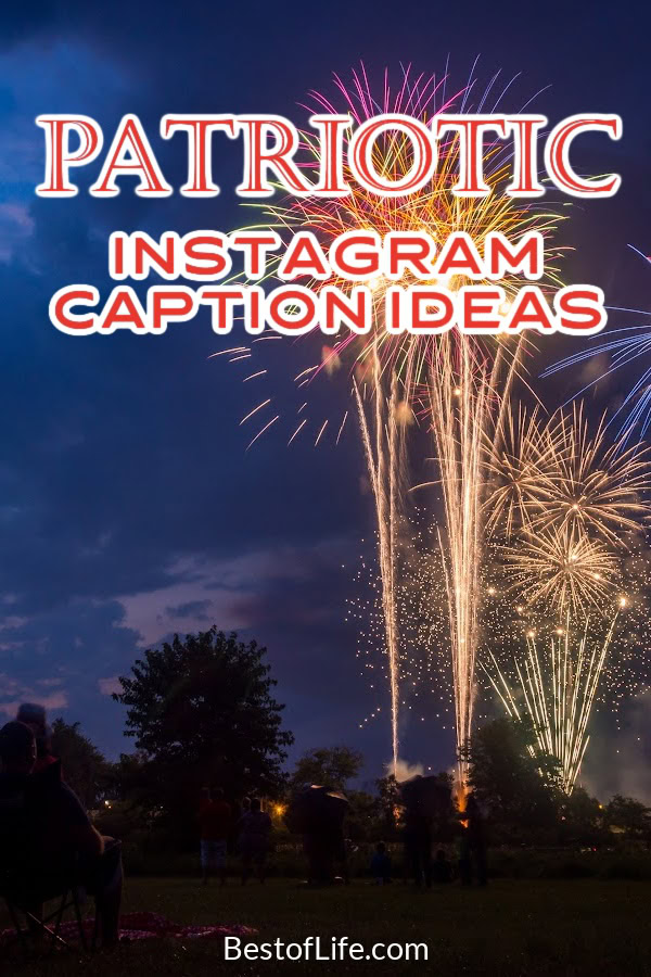 These 4th of July Instagram captions can help give you the words you need to show your patriotism, along with some cool fireworks. Fourth of July Captions | Independence Day Captions | Patriotic Quotes | Red, White, and Blue Captions | American Pride Captions | Fireworks Captions | Freedom Quotes | USA Themed Captions | Celebrate America Captions | Summer Celebrations Captions