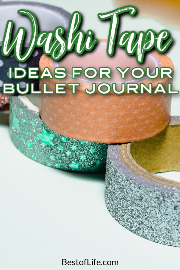 Use the best washi tape ideas to get creative with your bullet journal and showcase your inner designer. Easy Washi Tape Ideas | How to Use Washi Tape | What is Washi Tape | Bullet Journal Design Ideas | BuJo Designs | BuJo Ideas | Journaling Ideas | DIY Ideas for Planners | Ways to Use Washi Tape #washitape #bujo via @thebestoflife