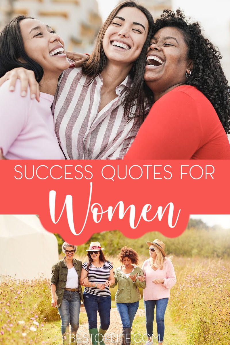 These 10 success quotes for women to feel empowered will inspire you to be your personal best and live your best life. Empowering Quotes | Quotes for Life | Inspirational Quotes | Quotes for Women | Motivational Quotes | Quotes for Working Moms | Entrepreneur Quotes #successquotes #quotesforwomen