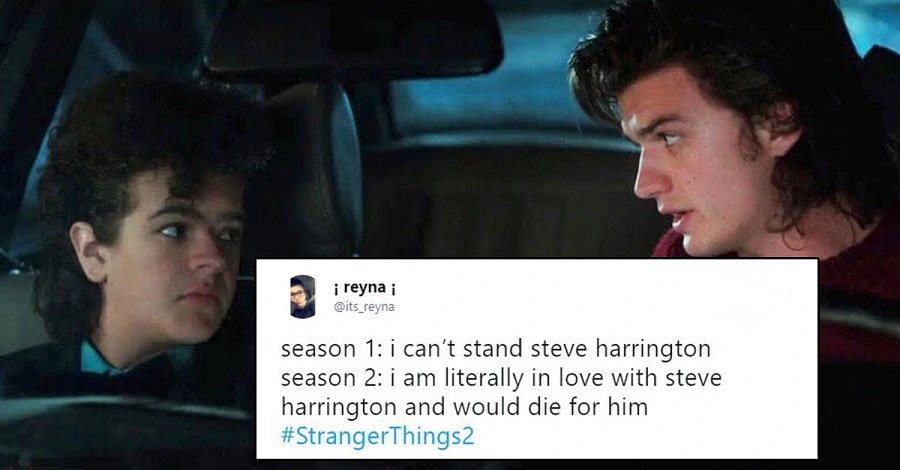 Stranger Things Memes Season 2 Meme Using a Pic of Steve from Stranger Things