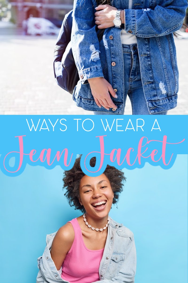 Rock the classic jean jacket look like a fashionista with these style tips on ways to wear a jean jacket! | Jean Jacket Outfits | Fall Fashion | Denim Style Tips | Jean Jacket Looks | How to Layer Clothes | Chic Fashion Looks | Denim Jacket Ideas | Denim Jacket Tips | Ways to Style Jeans #jeanjacket #fashion