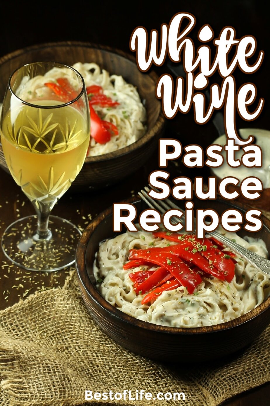 Discover one of the reasons we cook with wine by using white wine pasta sauce recipes for your next meal at home or with friends. Pasta Recipes | White Wine Recipes | Recipes with White Wine | Pasta Recipes with Wine | White Wine Cooking Ideas | Pasta Sauce Ideas | Romantic Recipes for Couples | Date Night Recipes | Dinner Recipes for Two #whitewine #pastarecipes