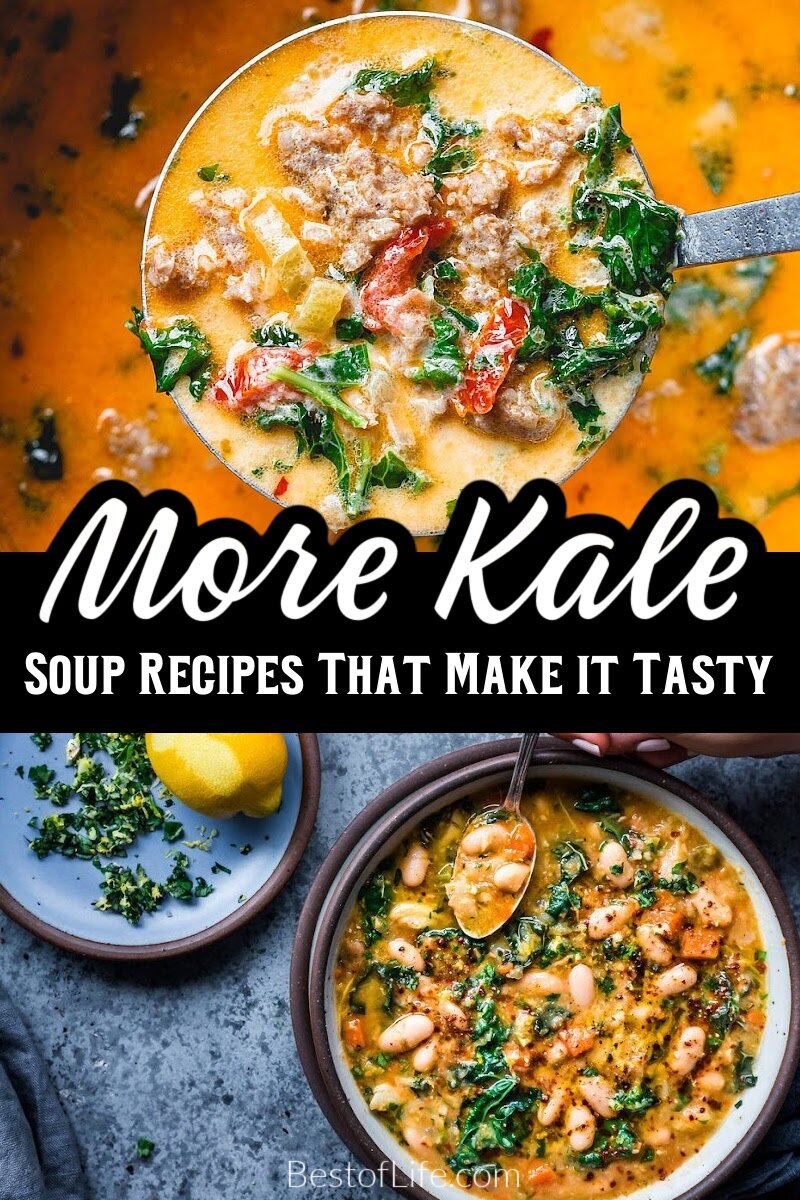 The best Instant Pot soups with kale can help you get the nutritional benefits of kale and enjoy the flavor too! Healthy Soup Recipes | Instant Pot Soup Recipes | Healthy Side Dish Recipes | Homemade Soup Tips | Healthy Sides | Pressure Cooker Soup Recipes | Instant Pot Recipes with Kale | Kale Soup Recipes | Soup Recipes with Kale