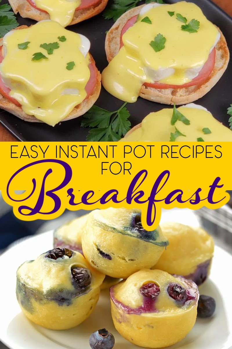 Preparing meals at home saves money, and now you can save time, too, with these fast and easy instant pot breakfast recipes. Instant Pot Recipes | Breakfast Recipes | IP Breakfast Recipes | Easy Breakfast Recipes | Easy Instant Pot Recipes | Instant Pot Recipes with Eggs | Pressure Cooker Recipes for Breakfast | Healthy Breakfast Recipes | Breakfast Recipes for Kids #instantpot #breakfastrecipes